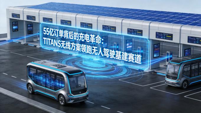 泰坦智能 | 55亿订单背后的充电革命：TITANS无线方案领跑无人驾驶基建赛道