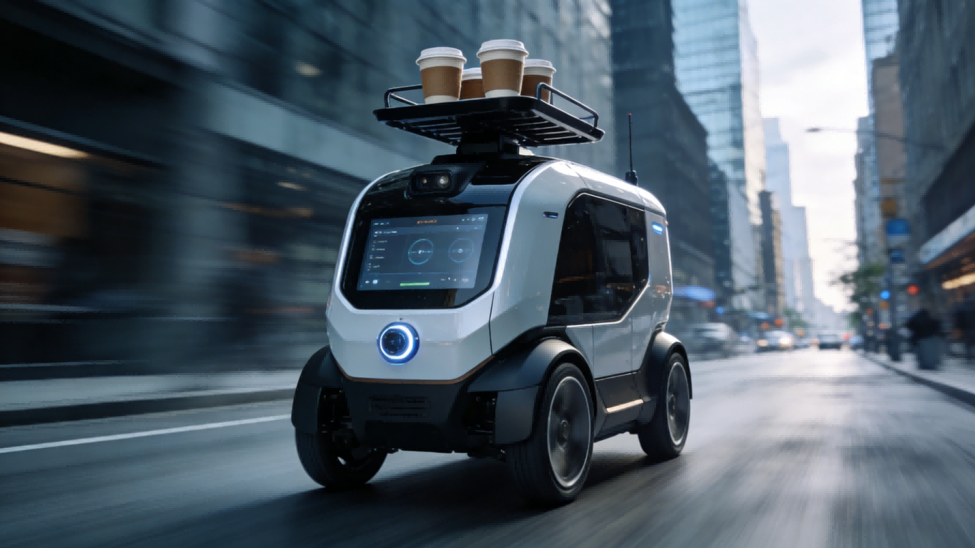 泰坦智能 | 无线充电机：为智送一体咖啡机器人注入“永不停歇”的科技能量