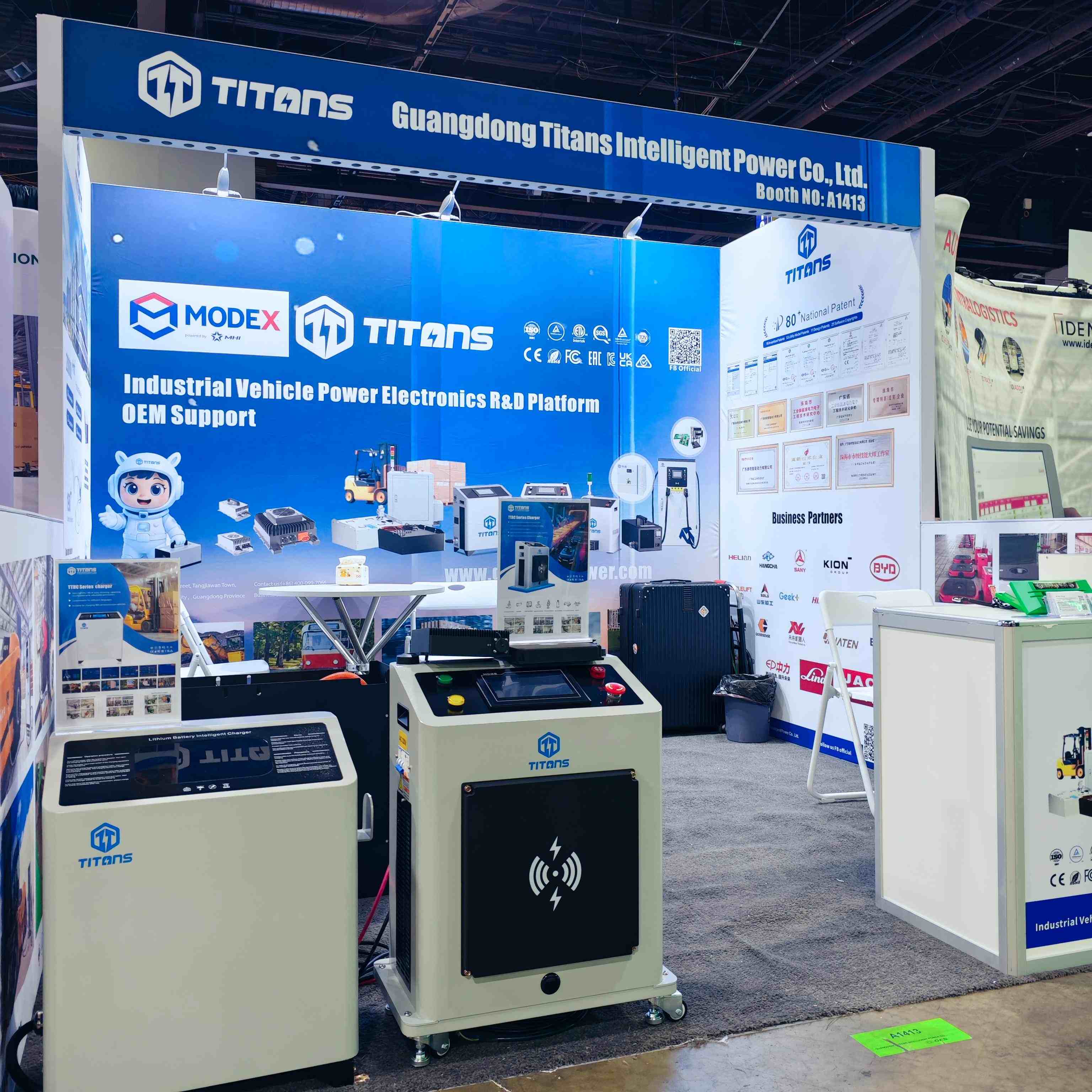 泰坦智能 | TITANS携全场景新能源方案亮相 MODEX 2026！