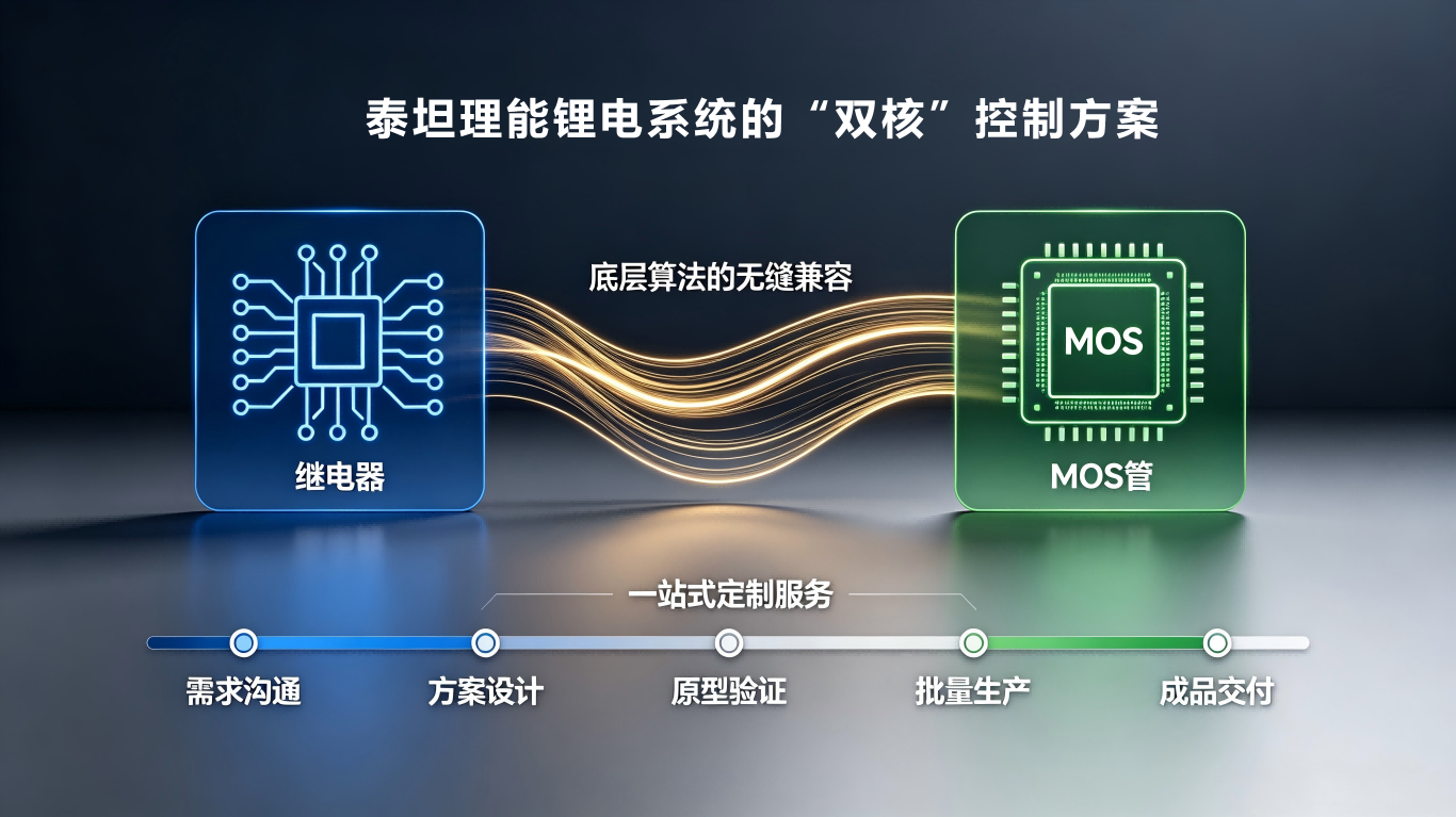 泰坦理能 | 极致防护，双重选择！揭秘锂电系统的“双核”控制方案