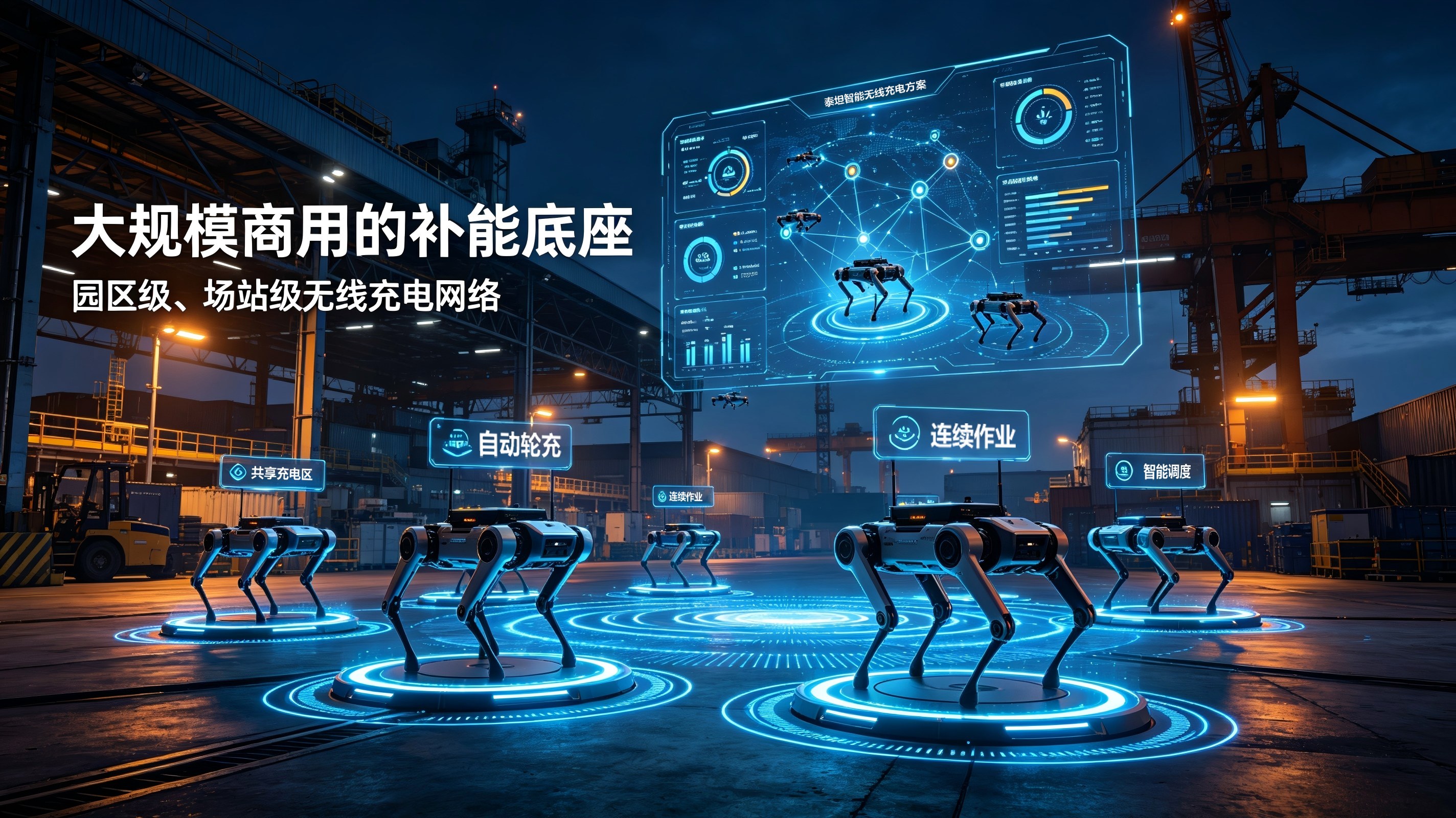 泰坦智能 | 四足机器人拿下全球70%份额背后，谁在解决"最后一公里"补能？
