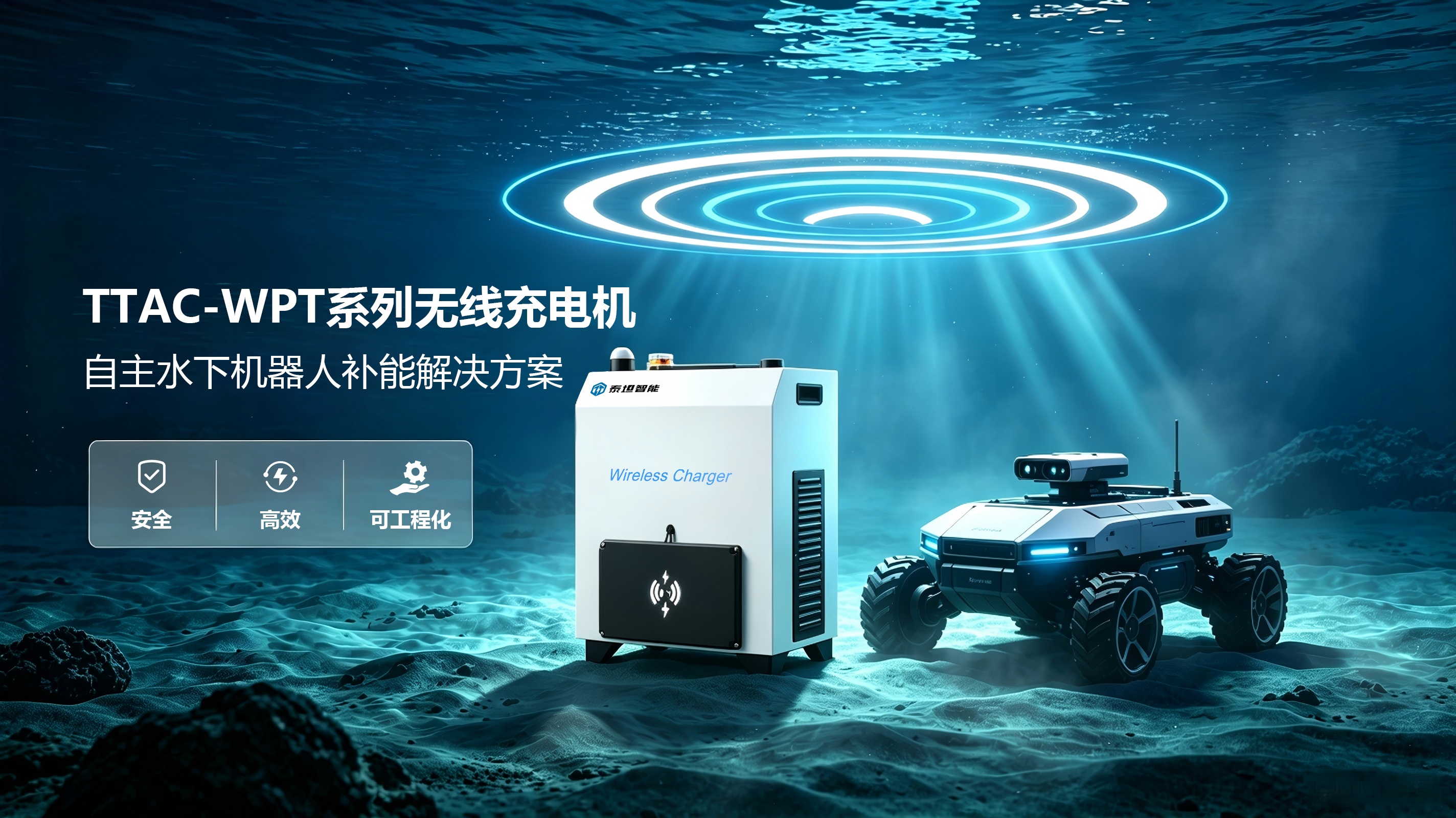泰坦智能 | 水下机器人最大的敌人不是深海，而是“没电”：充电这道坎，卡住了多少水下作业时长？