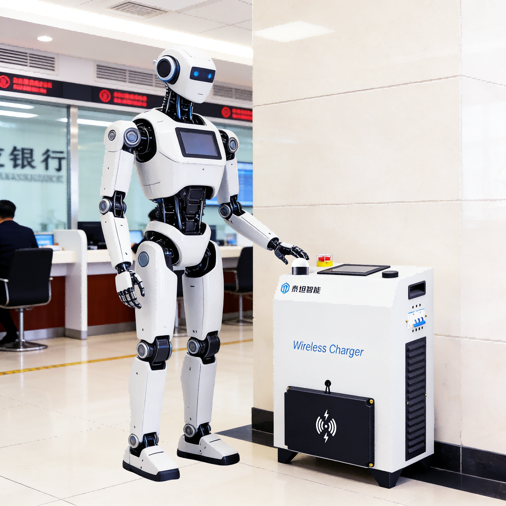 人型机器人+无线充电机tiaose(1)