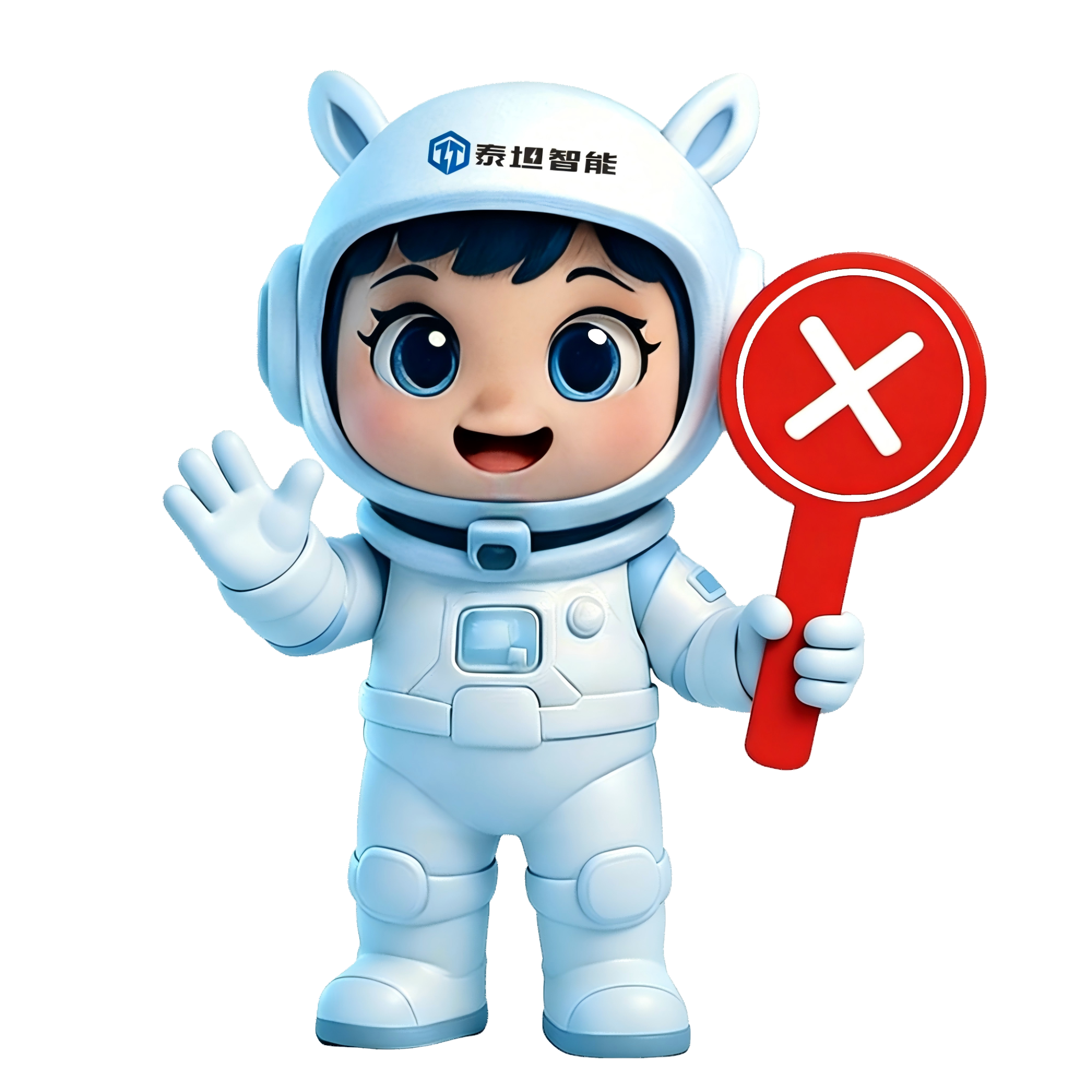 IP形象举打叉手牌